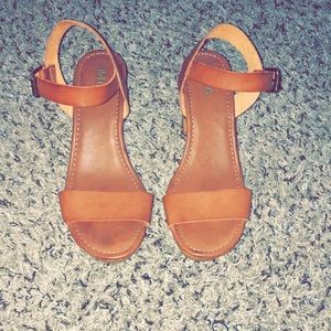 Brown Sandal Style Platforms